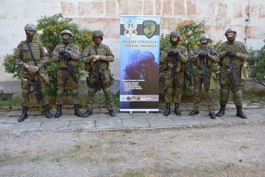 Szkolenie Pododdziału Szturmowego ZS Świdnica