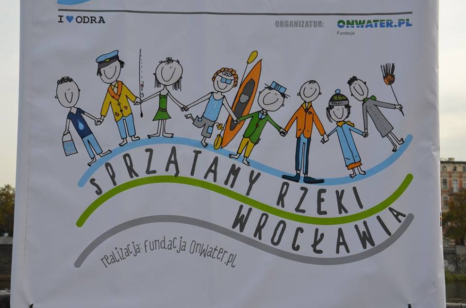 Sprzątanie rzek Wrocławia