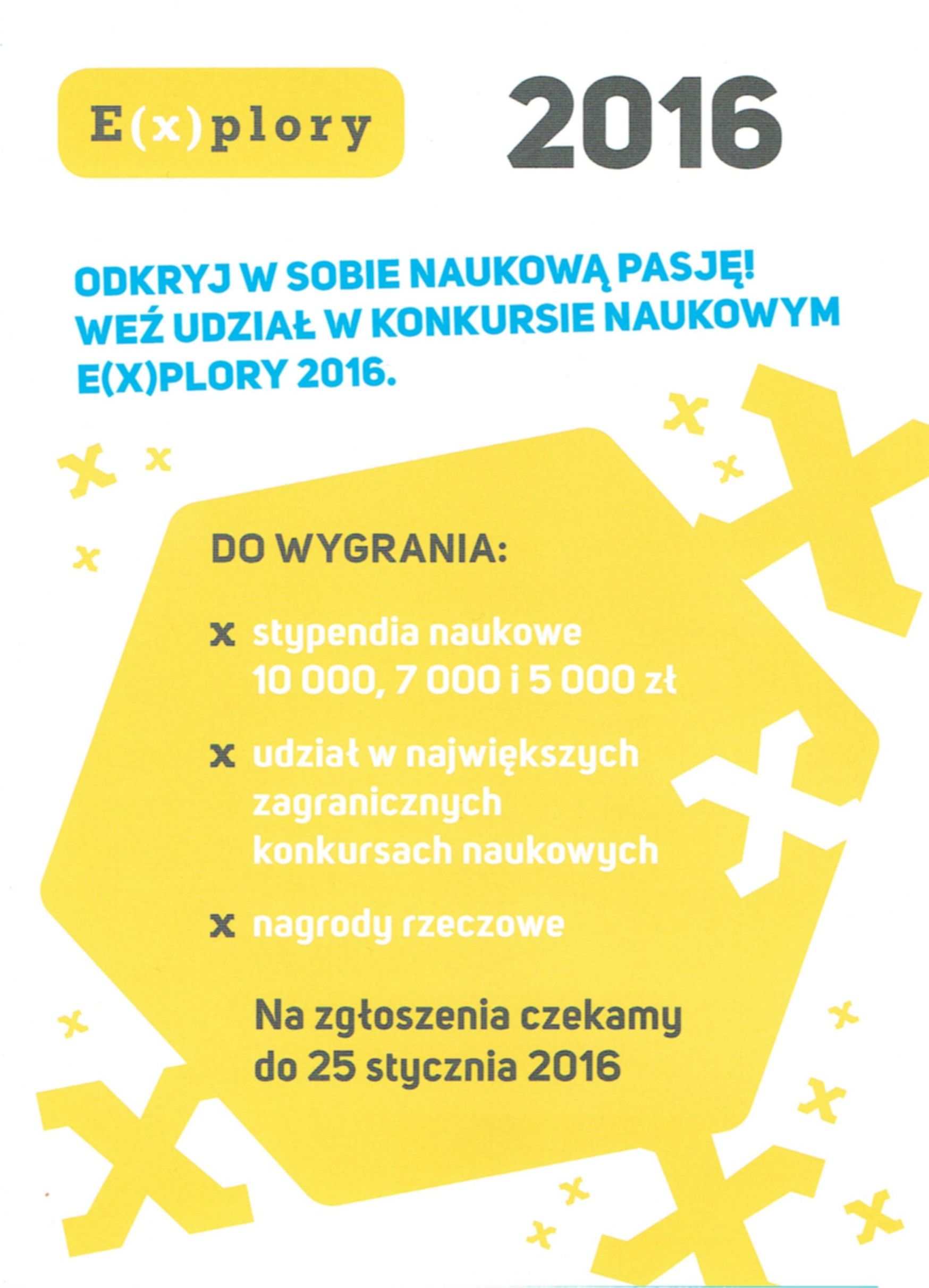 Konkurs dla młodych naukowców