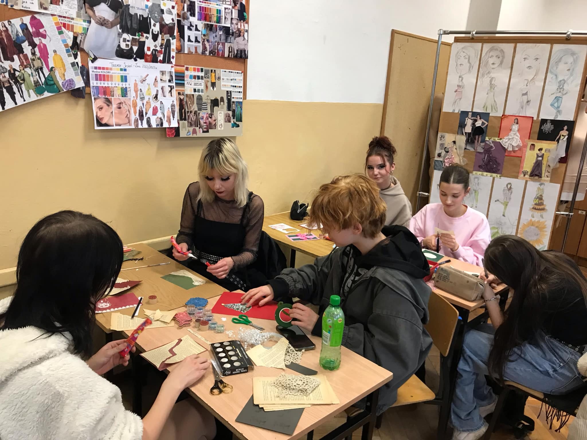 Warsztaty kartek świątecznych