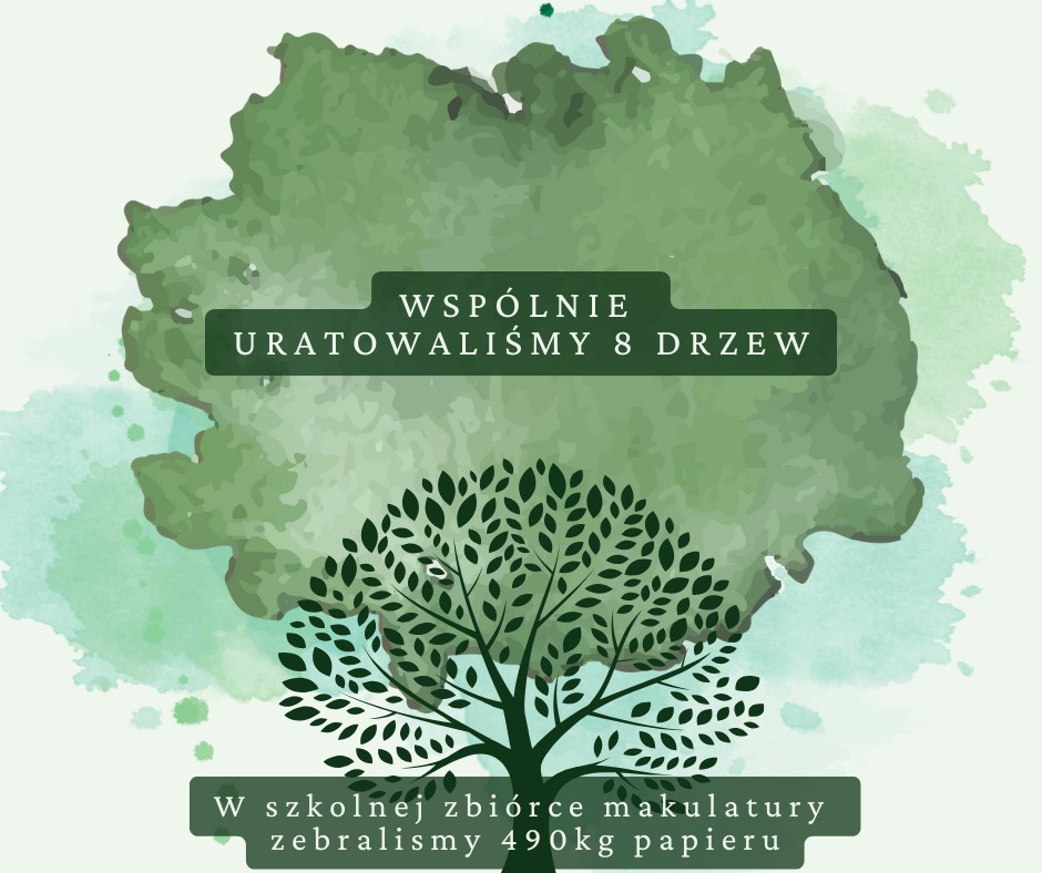 Zakończyliśmy zbiórkę makulatury!