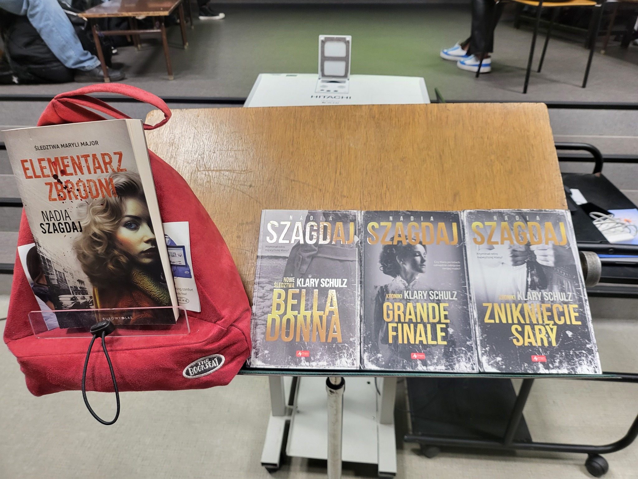 Spotkanie i warsztaty z autorką kryminałów, Nadią Szagdaj