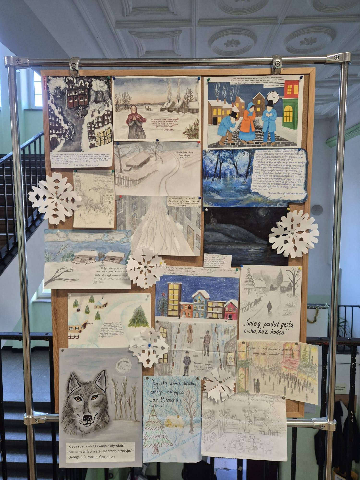 Obrazy zimy w literaturze