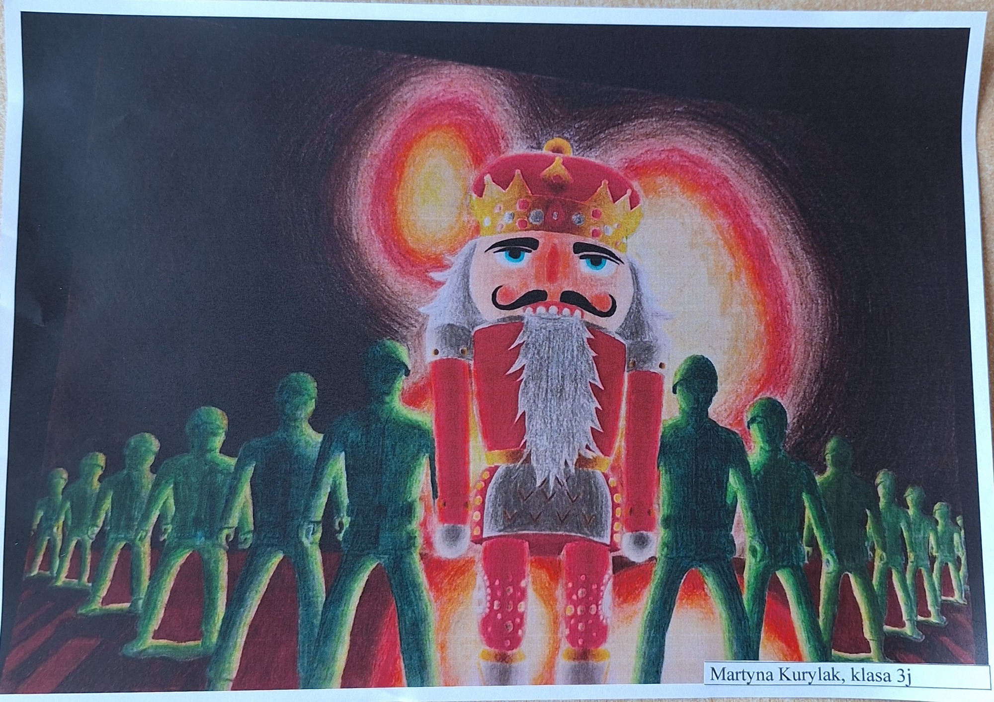 Konkurs na kartkę świąteczną inspirowaną książką E.T.A Hoffmanna “Dziadek do orzechów” rozstrzygnięty.